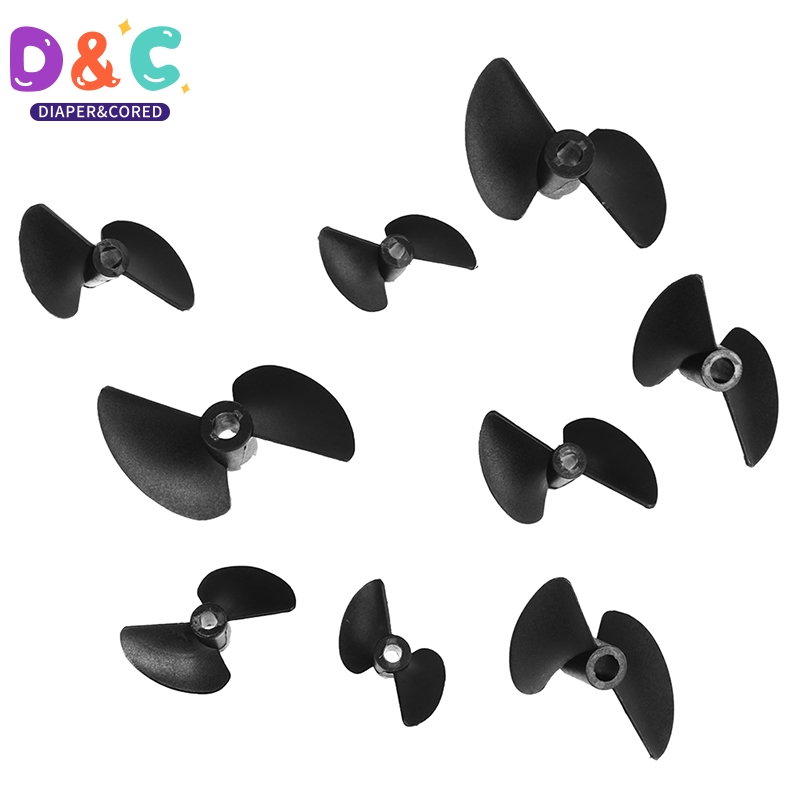 Fishing Boat Paddle - Rc Boot Model Twee-Blades Propeller Cw