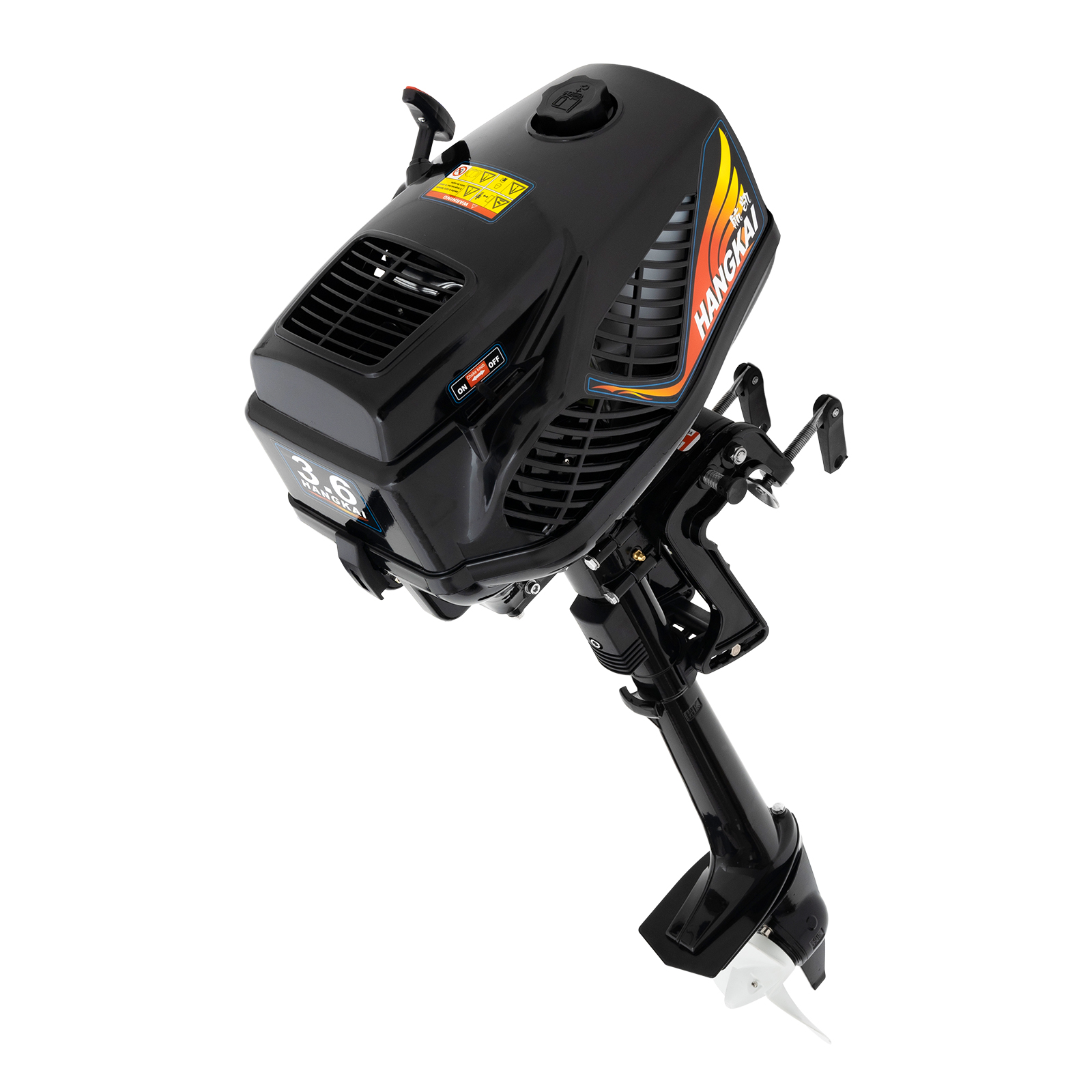 2-takt, 3,6 PK buitenboordmoto - Fishing Boat Outboard Motor recensie en prijs
