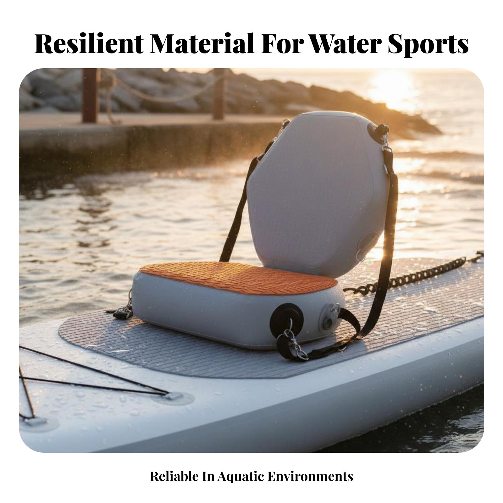 Opblaasbare kajakstoel Slijtva - Fishing Boat Paddle recensie en prijs