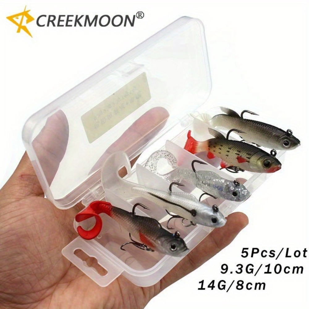 5 stuks/doos Aas 9,3g/10cm Jig - Fishing Boat Paddle recensie en prijs