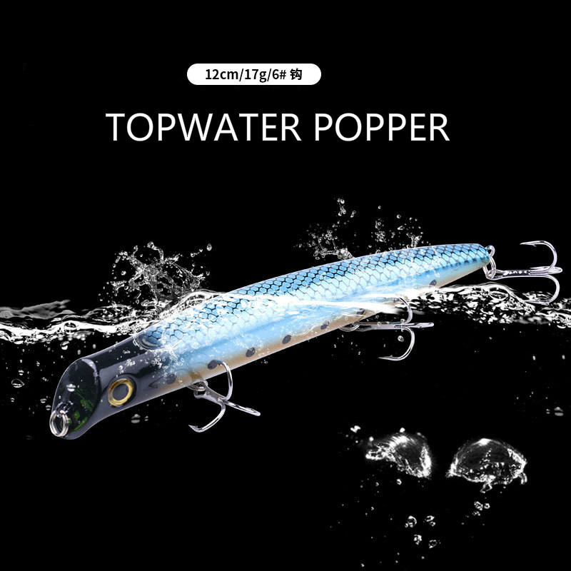 Nieuwe Popper Vissen Lokken 20 - Fishing Boat Oar recensie en prijs